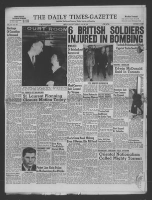 Daily Times-Gazette (Oshawa Edition), 5 Jun 1956