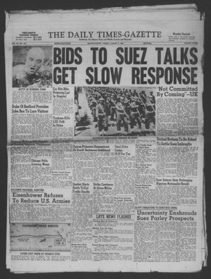 Daily Times-Gazette (Oshawa Edition), 7 Aug 1956