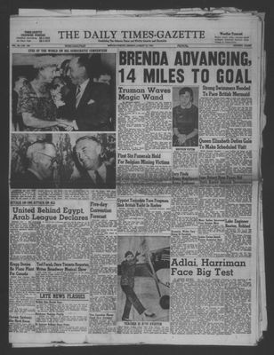 Daily Times-Gazette (Oshawa Edition), 13 Aug 1956