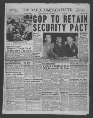 Daily Times-Gazette (Oshawa Edition), 20 Aug 1956