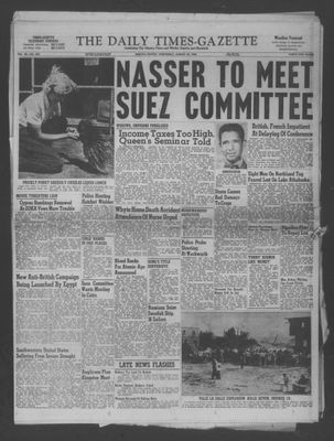 Daily Times-Gazette (Oshawa Edition), 29 Aug 1956