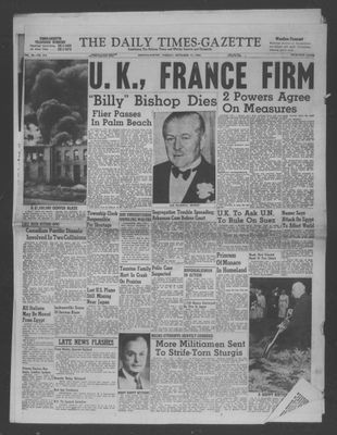 Daily Times-Gazette (Oshawa Edition), 11 Sep 1956