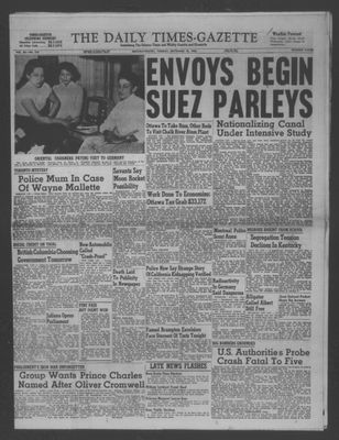 Daily Times-Gazette (Oshawa Edition), 18 Sep 1956