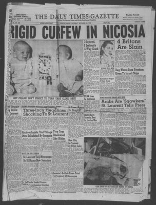 Daily Times-Gazette (Oshawa Edition), 29 Sep 1956