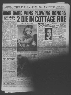 Daily Times-Gazette (Oshawa Edition), 12 Oct 1956