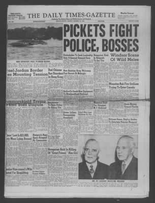 Daily Times-Gazette (Oshawa Edition), 15 Oct 1956