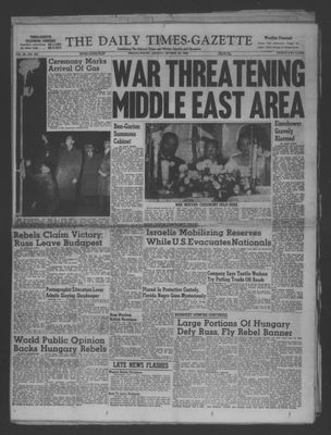 Daily Times-Gazette (Oshawa Edition), 29 Oct 1956