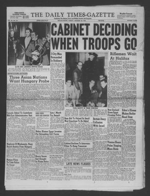 Daily Times-Gazette (Oshawa Edition), 20 Nov 1956