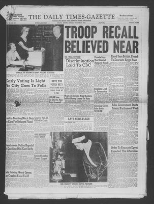 Daily Times-Gazette (Oshawa Edition), 3 Dec 1956