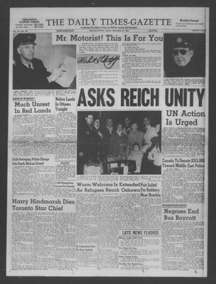 Daily Times-Gazette (Oshawa Edition), 21 Dec 1956