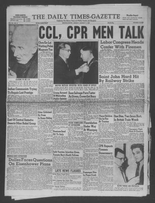 Daily Times-Gazette (Oshawa Edition), 7 Jan 1957