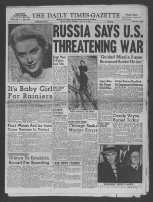 Daily Times-Gazette (Oshawa Edition), 23 Jan 1957