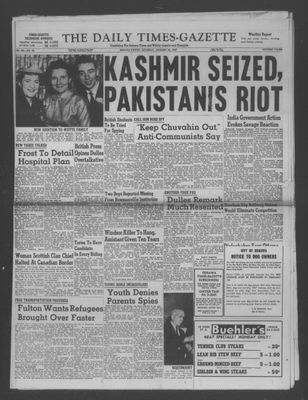 Daily Times-Gazette (Oshawa Edition), 26 Jan 1957