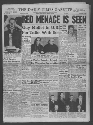 Daily Times-Gazette (Oshawa Edition), 25 Feb 1957