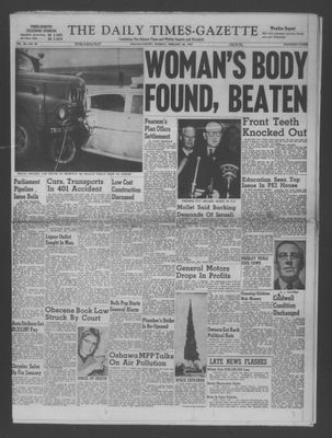 Daily Times-Gazette (Oshawa Edition), 26 Feb 1957