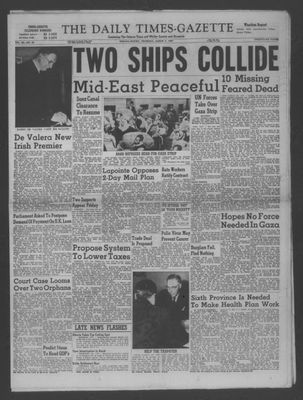 Daily Times-Gazette (Oshawa Edition), 7 Mar 1957