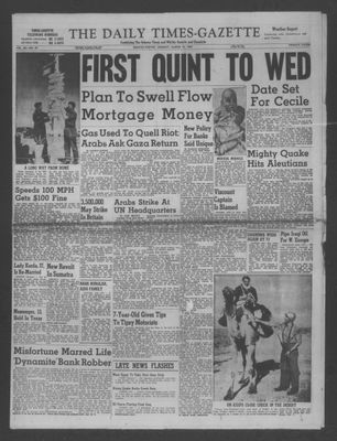 Daily Times-Gazette (Oshawa Edition), 11 Mar 1957