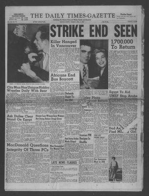 Daily Times-Gazette (Oshawa Edition), 2 Apr 1957