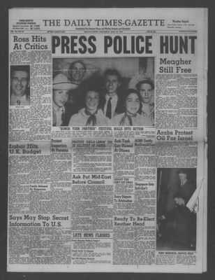 Daily Times-Gazette (Oshawa Edition), 10 Apr 1957