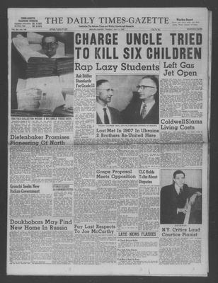 Daily Times-Gazette (Oshawa Edition), 7 May 1957