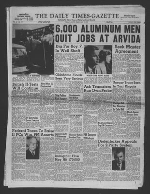 Daily Times-Gazette (Oshawa Edition), 17 May 1957