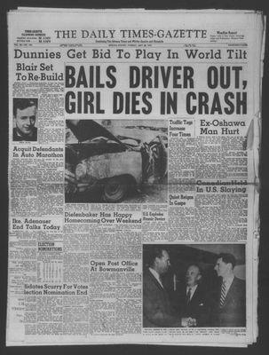 Daily Times-Gazette (Oshawa Edition), 28 May 1957