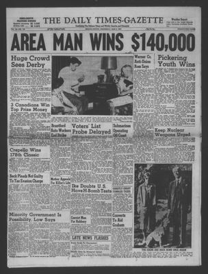 Daily Times-Gazette (Oshawa Edition), 5 Jun 1957