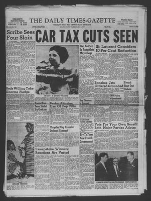 Daily Times-Gazette (Oshawa Edition), 6 Jun 1957