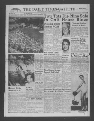 Daily Times-Gazette (Oshawa Edition), 22 Jul 1957