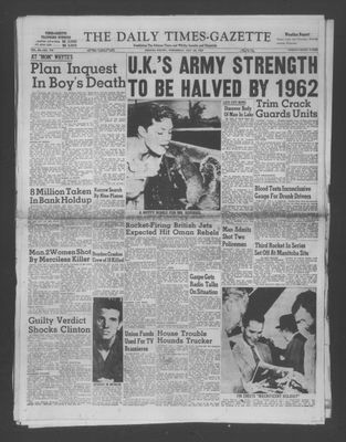 Daily Times-Gazette (Oshawa Edition), 24 Jul 1957