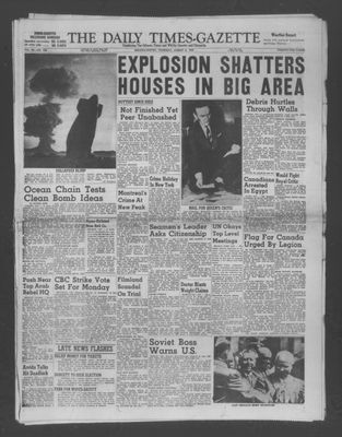 Daily Times-Gazette (Oshawa Edition), 8 Aug 1957