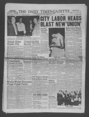 Daily Times-Gazette (Oshawa Edition), 13 Aug 1957