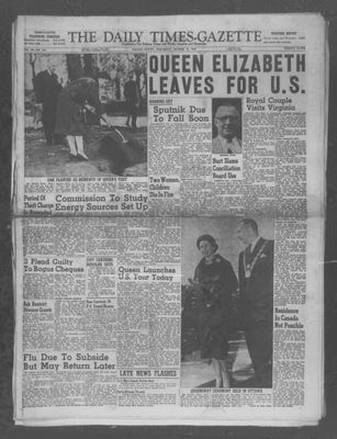 Daily Times-Gazette (Oshawa Edition), 16 Oct 1957