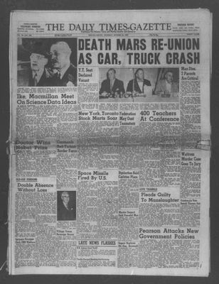 Daily Times-Gazette (Oshawa Edition), 24 Oct 1957