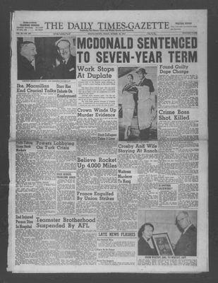 Daily Times-Gazette (Oshawa Edition), 25 Oct 1957