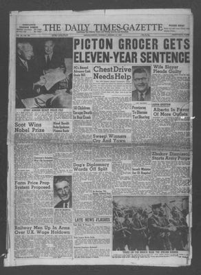 Daily Times-Gazette (Oshawa Edition), 31 Oct 1957