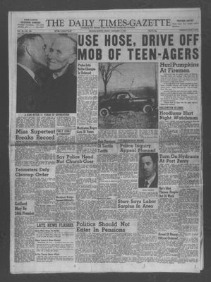 Daily Times-Gazette (Oshawa Edition), 1 Nov 1957