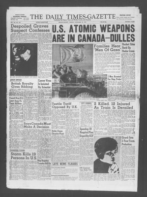 Daily Times-Gazette (Oshawa Edition), 19 Nov 1957