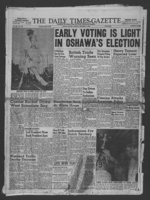 Daily Times-Gazette (Oshawa Edition), 2 Dec 1957