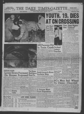 Daily Times-Gazette (Oshawa Edition), 5 Dec 1957