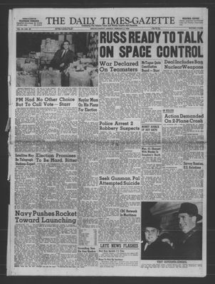 Daily Times-Gazette (Oshawa Edition), 3 Feb 1958