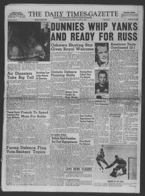 Daily Times-Gazette (Oshawa Edition), 8 Mar 1958