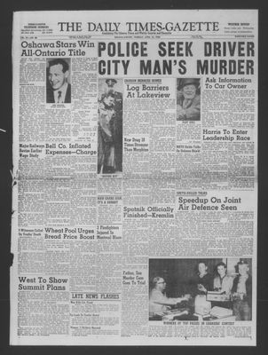 Daily Times-Gazette (Oshawa Edition), 15 Apr 1958