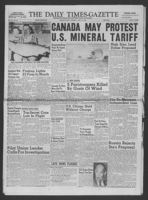 Daily Times-Gazette (Oshawa Edition), 24 Apr 1958