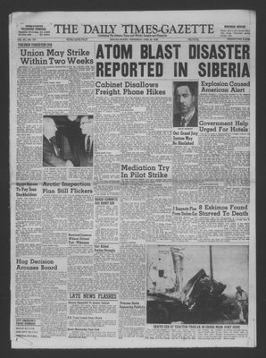 Daily Times-Gazette (Oshawa Edition), 30 Apr 1958