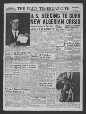 Daily Times-Gazette (Oshawa Edition), 23 May 1958