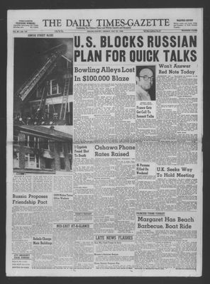 Daily Times-Gazette (Oshawa Edition), 21 Jul 1958