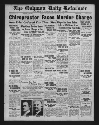 Oshawa Daily Reformer, 25 Jan 1926