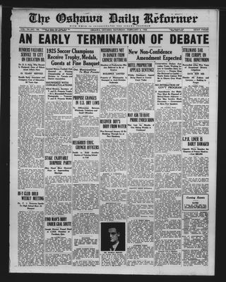 Oshawa Daily Reformer, 6 Feb 1926