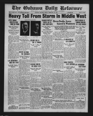 Oshawa Daily Reformer, 26 Feb 1926